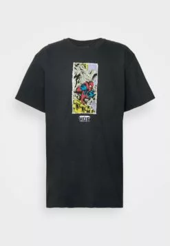 HUF Moody Tee - T-Shirt Print - Black -Huf Winkel 1265f2834244426f9e32b649cbae6478