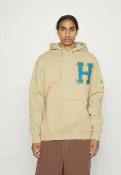 HUF Fly Die Hoodie Unisex - Sweater - Oatmeal