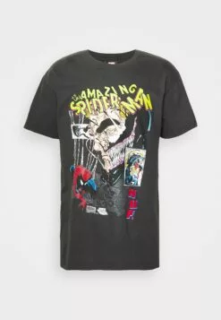 HUF Brock Washed Tee - T-Shirt Print - Washed Black -Huf Winkel 27357ed0c7b049c9a59c1acbd94d603b