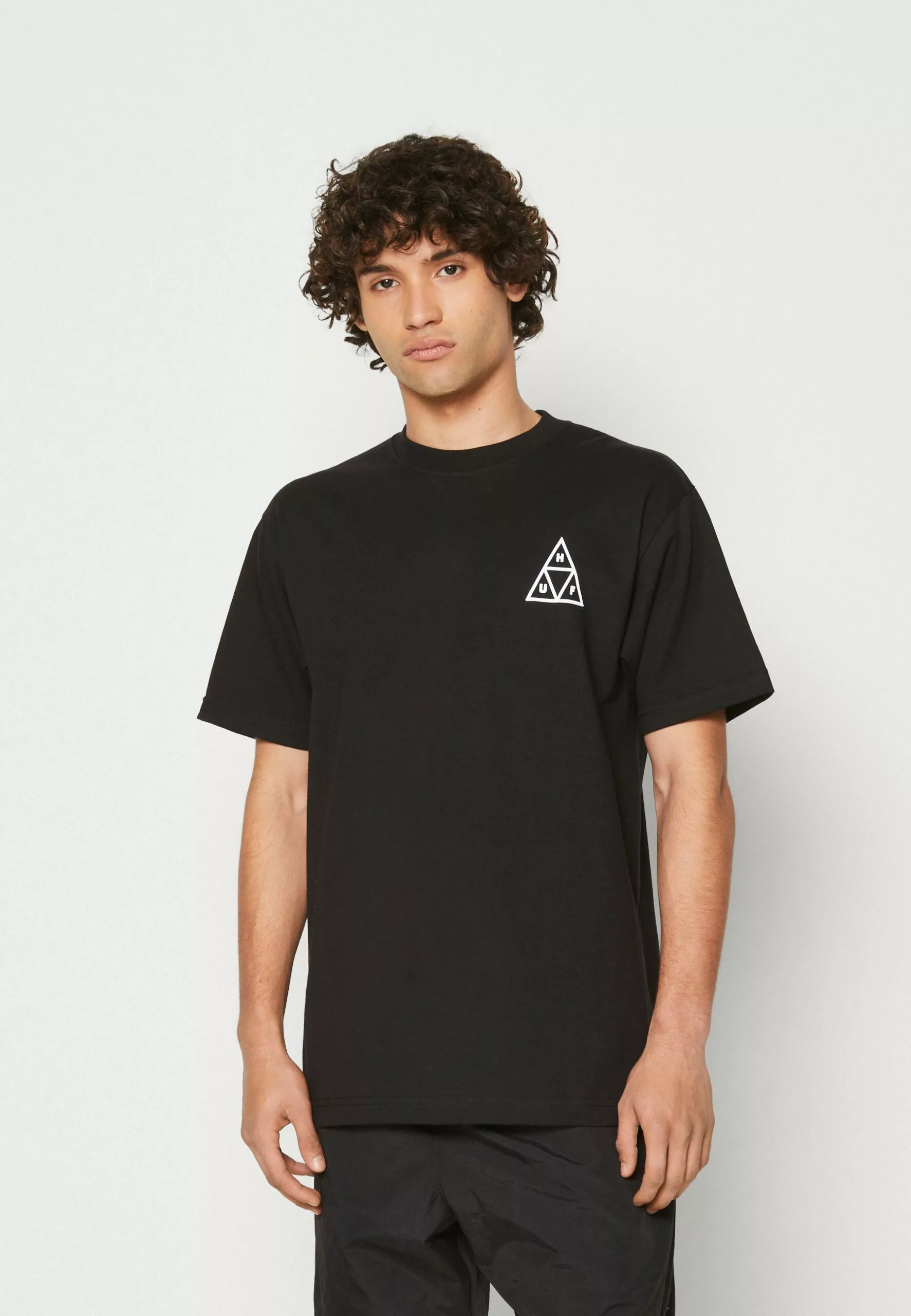 HUF Set Tee Unisex - T-Shirt Print - Black 3 HUF Set Tee Unisex - T-Shirt Print - Black - Afbeelding 3