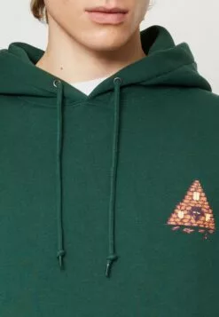 HUF Brick Lurk Hoodie - Sweater - Forest Green -Huf Winkel 2efea310f04745abac4987dd49c8e4c2