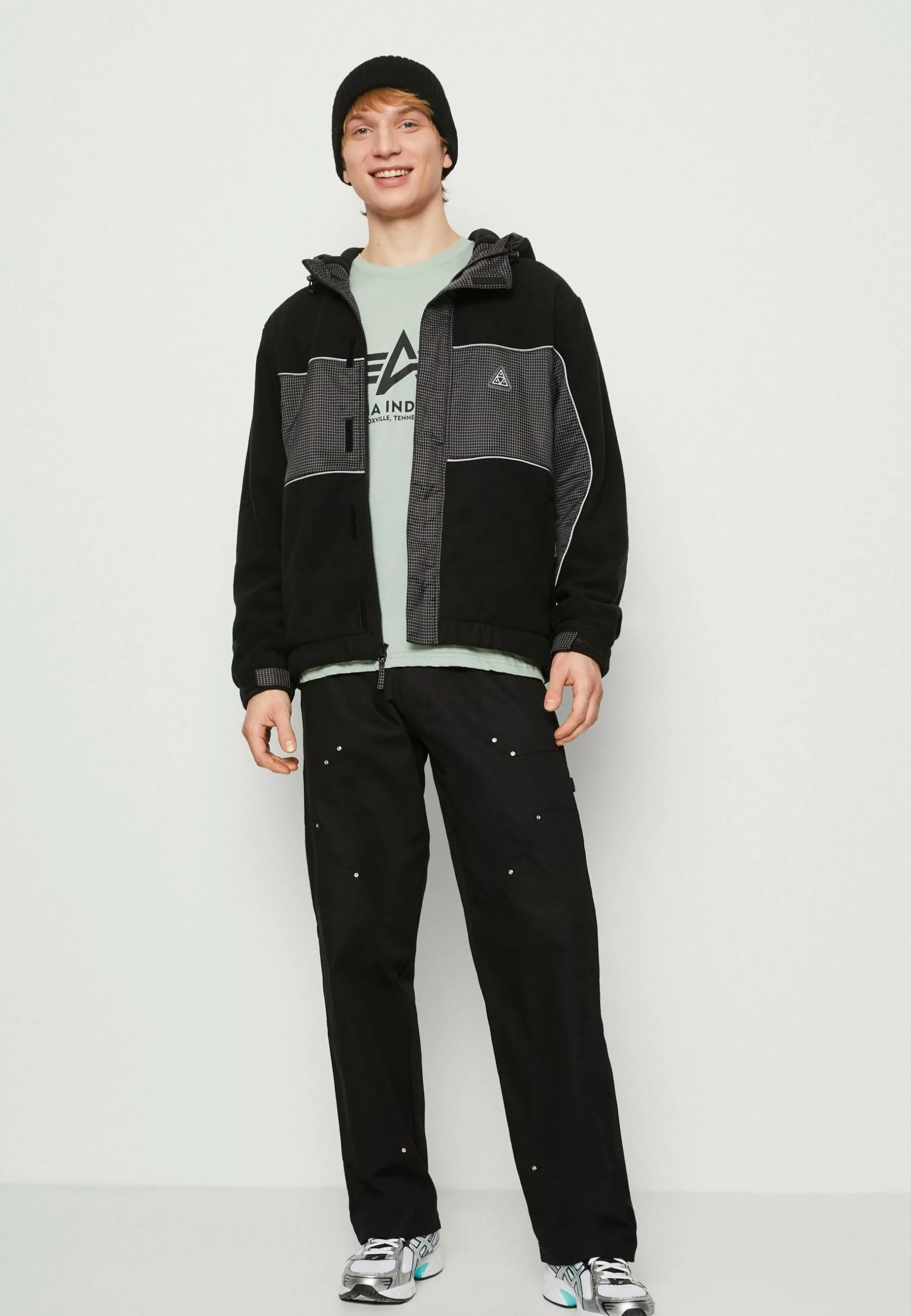 HUF Nauls Polar Jacket - Fleecejas - Black 4 HUF Nauls Polar Jacket - Fleecejas - Black - Afbeelding 4