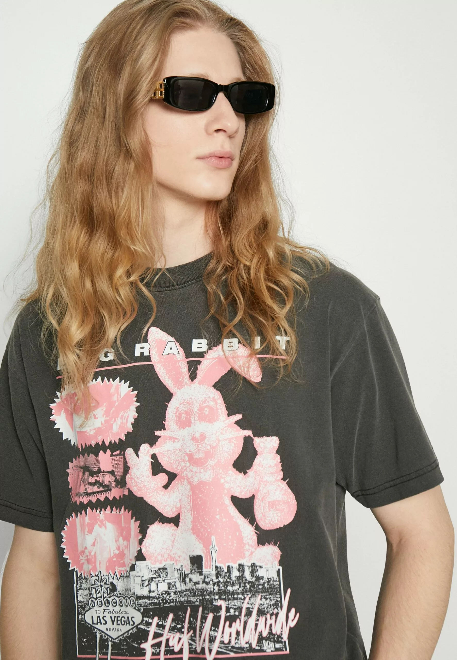 HUF Night Alive Tee Unisex - T-Shirt Print - Washed Black 4 HUF Night Alive Tee Unisex - T-Shirt Print - Washed Black - Afbeelding 4