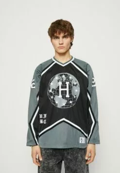 HUF Center Ice Hockey - Longsleeve - Black