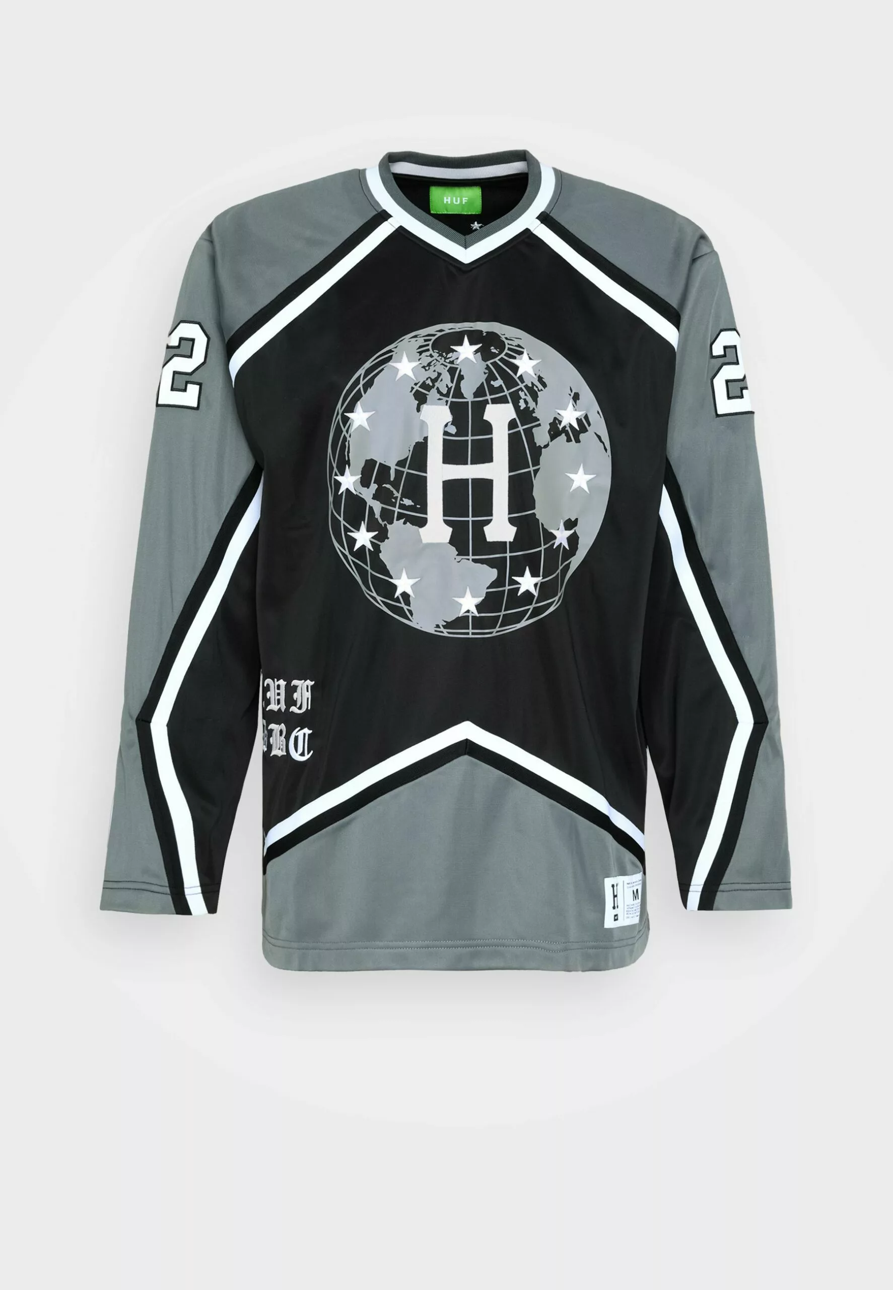 HUF Center Ice Hockey - Longsleeve - Black 5 HUF Center Ice Hockey - Longsleeve - Black - Afbeelding 5