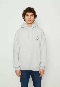 HUF Set Hoodie Unisex - Sweater - Heather Grey -Huf Winkel 4b6613f1feef4ffe9a14e3c7f93cf7d3