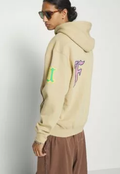 HUF Fly Die Hoodie Unisex - Sweater - Oatmeal -Huf Winkel 58fba527e0b14978990cc0eebe94956a