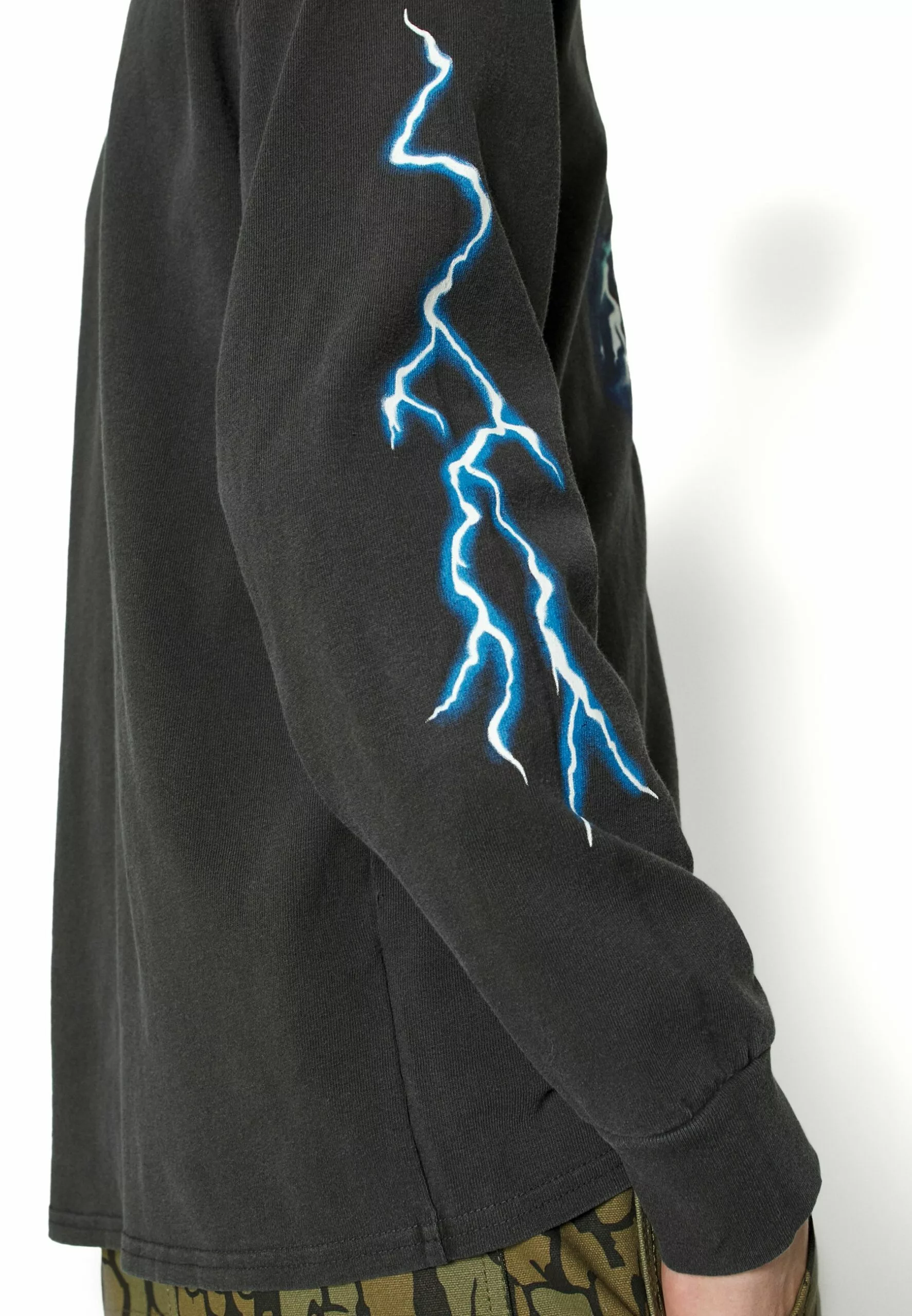 HUF Triangle Of Lightning- Longsleeve - Black 8 HUF Triangle Of Lightning- Longsleeve - Black - Afbeelding 8