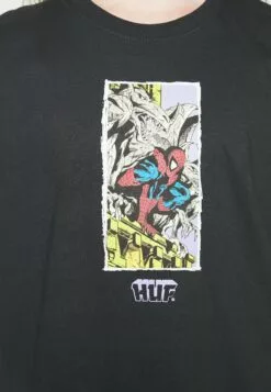HUF Moody Tee - T-Shirt Print - Black -Huf Winkel 6afbeb068994460ca0ad05faaf36341c