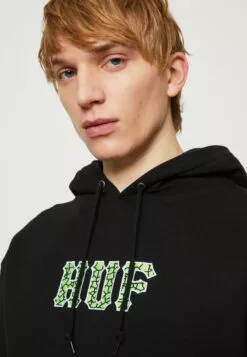 HUF Quake Conditions Hoodie - Sweater - Black -Huf Winkel 75b208f661134aebae2ededd013676e6