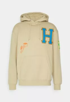 HUF Fly Die Hoodie Unisex - Sweater - Oatmeal -Huf Winkel 7efa2d79d94a4a518b464eb3a986f73f