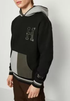 HUF Sideline Hoodie - Sweater - Black -Huf Winkel 84aac85a8de34aa0b118c940c2eab4d4