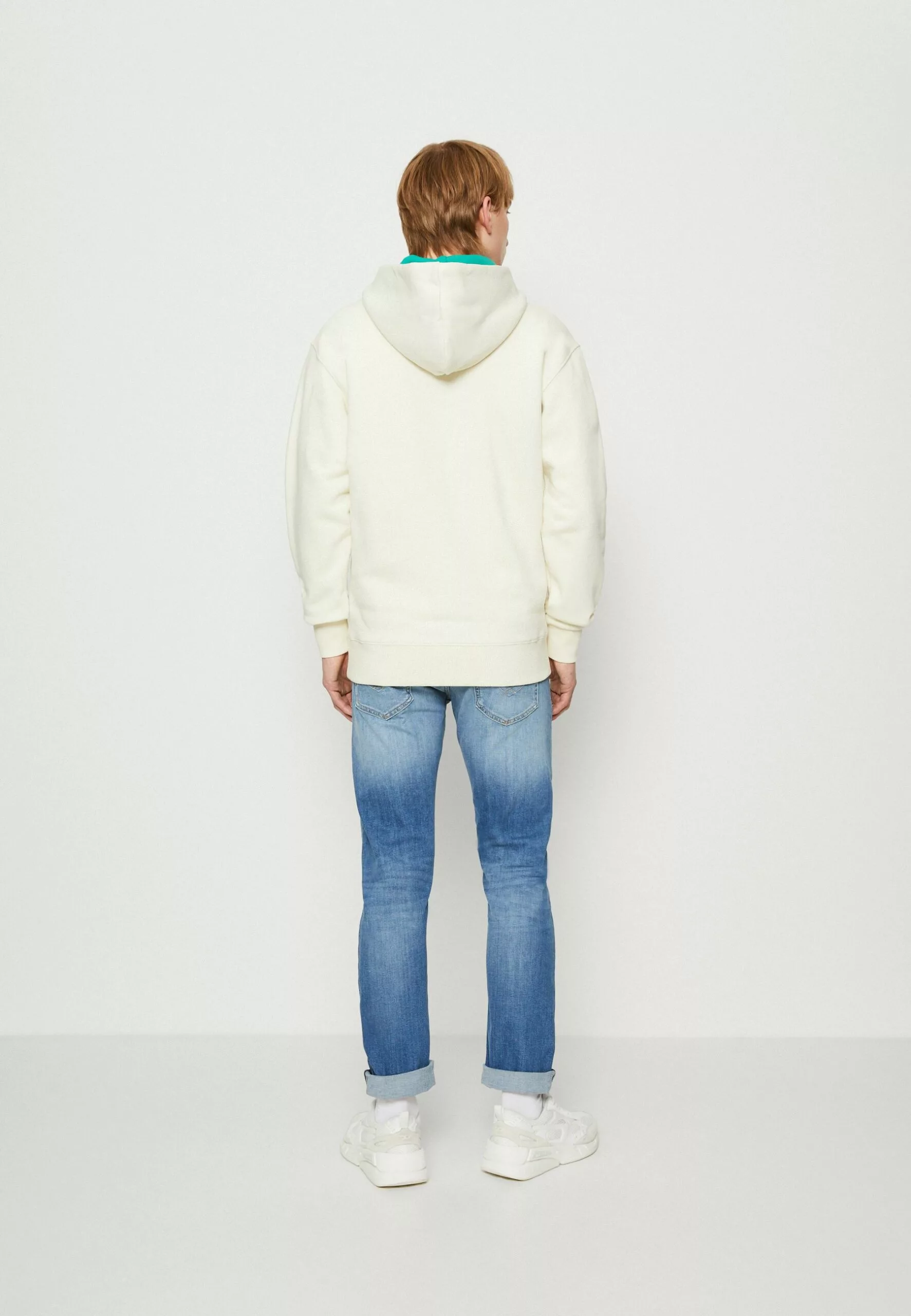 HUF Surface Zip Hooded Unisex - Hoodie - Cream 3 HUF Surface Zip Hooded Unisex - Hoodie - Cream - Afbeelding 3