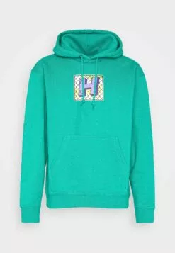 HUF Tresspass Hoodie Unisex - Hoodie - Emerald -Huf Winkel 89cf1cba6b114f5b897db058def45c03