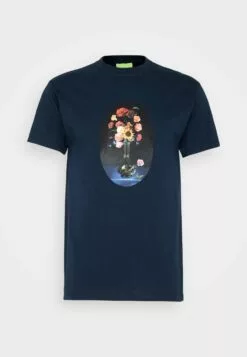 HUF Moms New Vase Tee - T-Shirt Print - Navy -Huf Winkel 89da3b86c8f24e41a975dede8cecc7d1