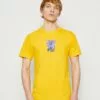 HUF City Tee - T-Shirt Print - Gold