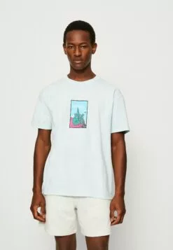 HUF Sky Is The Limit Tee Unisex - T-Shirt Print - Sky