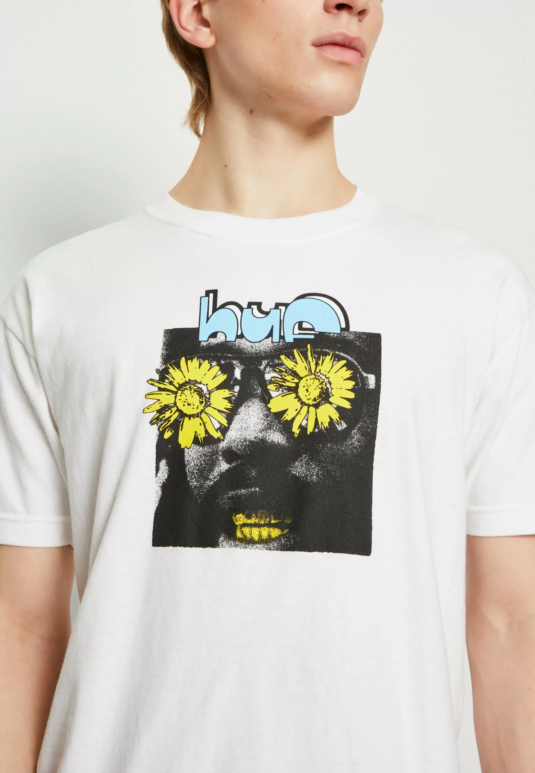 HUF Eye Know Tee Unisex - T-Shirt Print - White 6 HUF Eye Know Tee Unisex - T-Shirt Print - White - Afbeelding 6