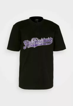 HUF Harlan Baseball Henley Unisex - T-Shirt Print - Black -Huf Winkel b080b391554f4f2ab96500250cad1325