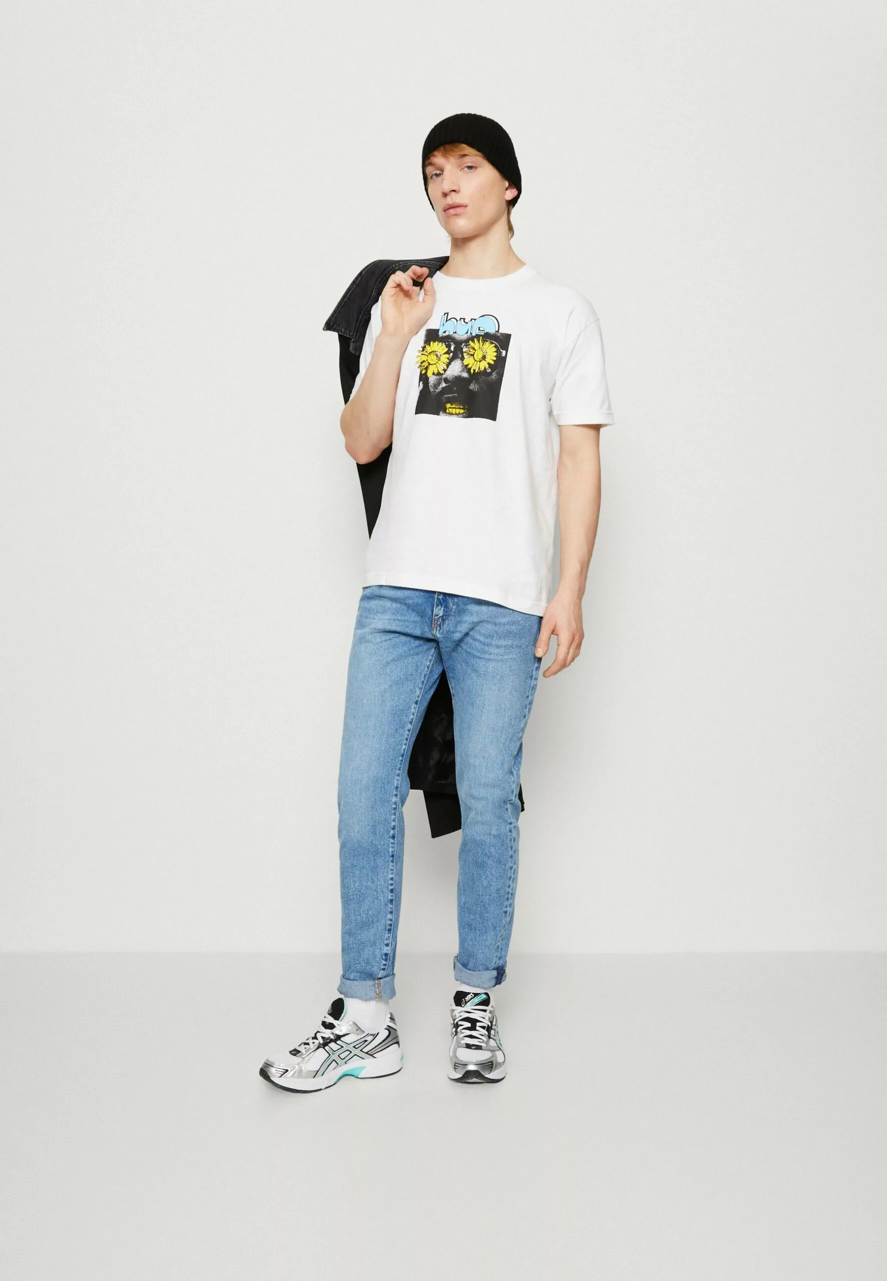 HUF Eye Know Tee Unisex - T-Shirt Print - White 2 HUF Eye Know Tee Unisex - T-Shirt Print - White - Afbeelding 2