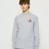 HUF Brick Lurk - Longsleeve - Athletic Grey