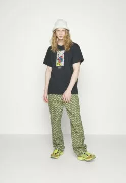 HUF Moody Tee - T-Shirt Print - Black -Huf Winkel c9d8165692d640a781b49704460b0d9a