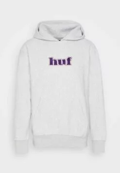 HUF Madison Heavyweight Hoodie Unisex - Hoodie - Heather Grey -Huf Winkel cb34562907af440fb88010d1a1336328