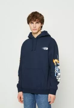 HUF Dicey Hoodie - Sweater - Navy