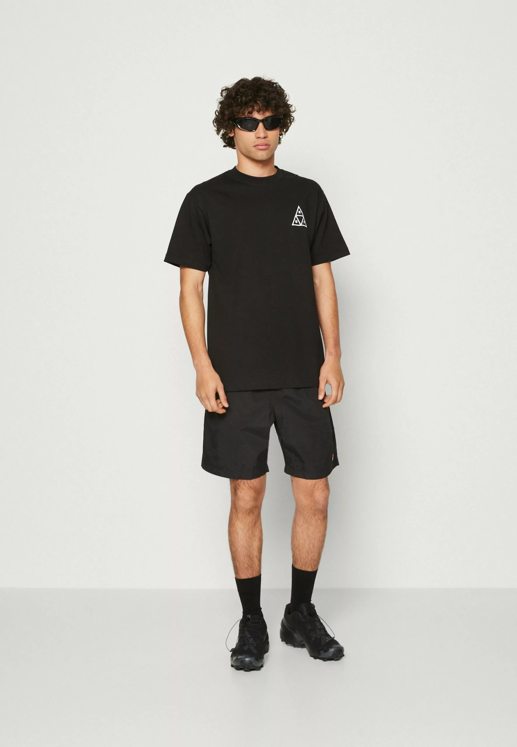 HUF Set Tee Unisex - T-Shirt Print - Black 2 HUF Set Tee Unisex - T-Shirt Print - Black - Afbeelding 2