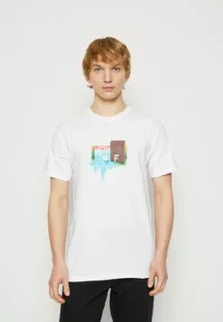 HUF Door Of Perception Tee - T-Shirt Print - White