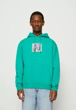 HUF Tresspass Hoodie Unisex - Hoodie - Emerald