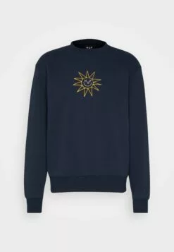 HUF Sun Guy Crewneck Unisex - Sweater - Navy -Huf Winkel d3b1d75003e34924a1e9c61e1262a1ae