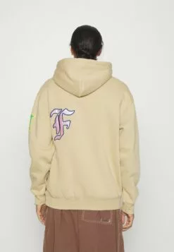 HUF Fly Die Hoodie Unisex - Sweater - Oatmeal -Huf Winkel d889b7d773a048e7a59bbcb18780c096