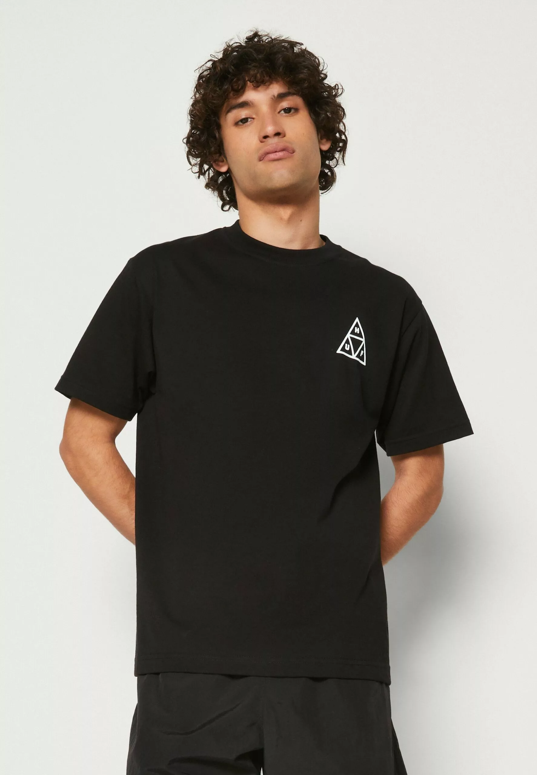 HUF Set Tee Unisex - T-Shirt Print - Black 4 HUF Set Tee Unisex - T-Shirt Print - Black - Afbeelding 4