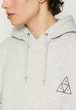 HUF Set Hoodie Unisex - Sweater - Heather Grey -Huf Winkel f6bb96f469ae4d47b506ee3bd1d7a7ad