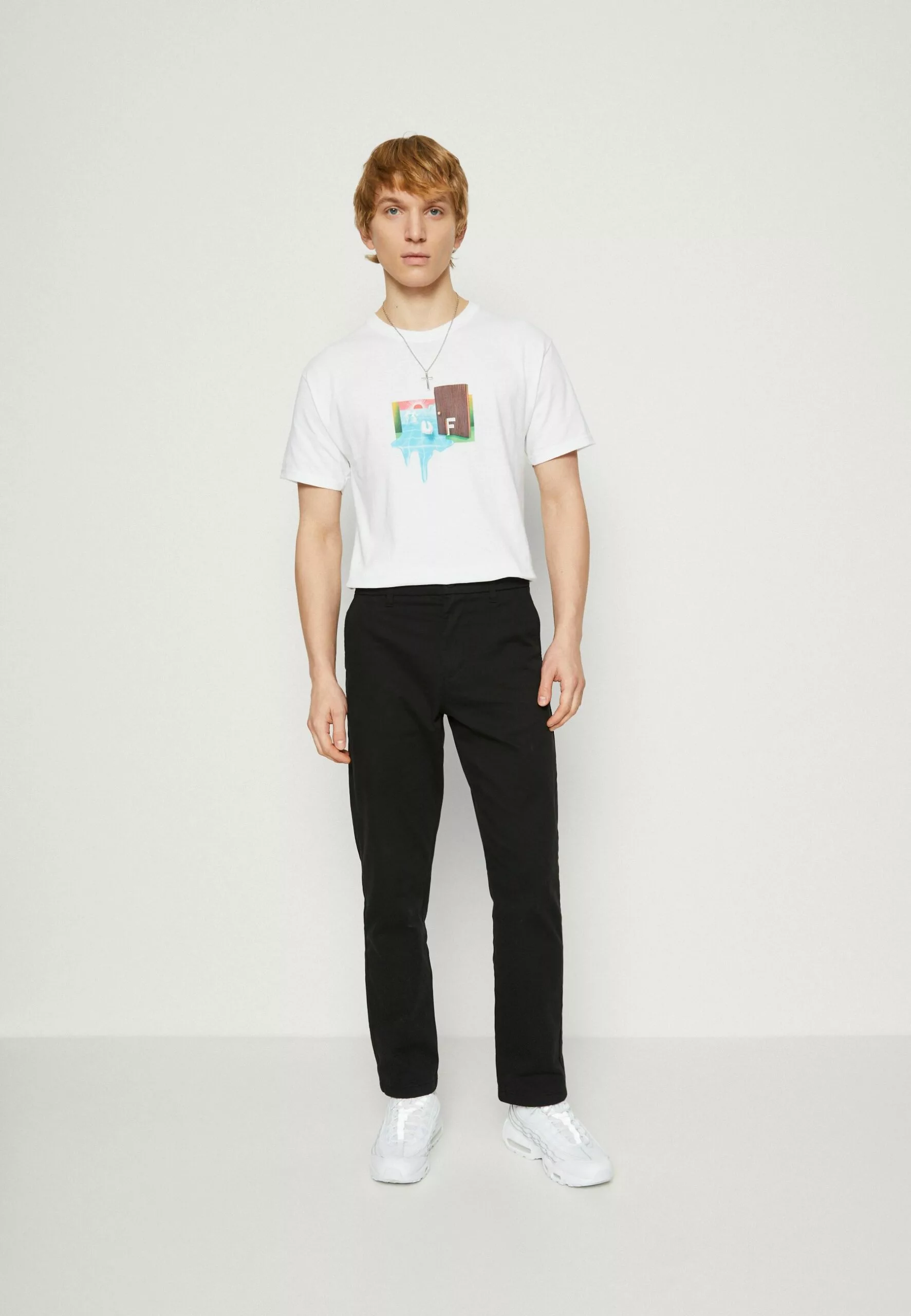 HUF Door Of Perception Tee - T-Shirt Print - White 2 HUF Door Of Perception Tee - T-Shirt Print - White - Afbeelding 2