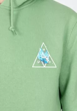 HUF Hot Dice Triple Triangle - Hoodie - Basil -Huf Winkel fe0827be112d400dba136d865f531a5b