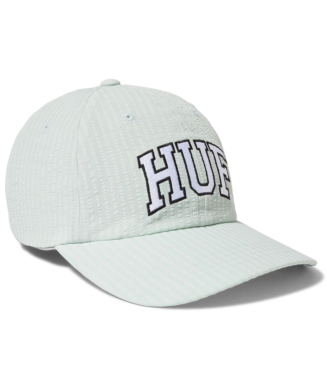 HUF Arch Logo Curved 6 Panel Hat - Smoke Green 2 HUF Arch Logo Curved 6 Panel Hat - Smoke Green - Afbeelding 2