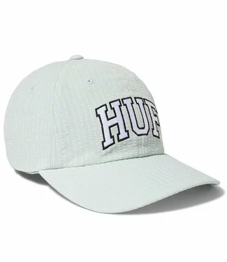 HUF Arch Logo Curved 6 Panel Hat - Smoke Green 1 HUF Arch Logo Curved 6 Panel Hat - Smoke Green