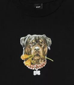 HUF Big Poppy T-Shirt - Black -Huf Winkel huf big poppy t shirt black 2