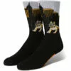 HUF Blazin' Jams Crew Sock - Black
