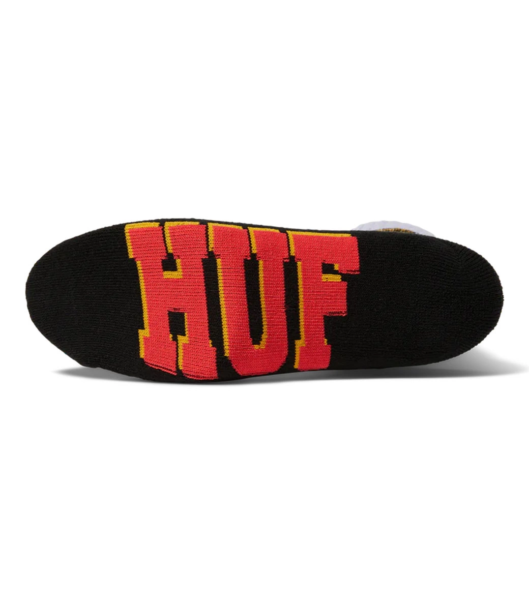 HUF Blazin' Jams Crew Sock - Black 3 HUF Blazin' Jams Crew Sock - Black - Afbeelding 3