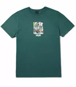 HUF Burning Away T-Shirt - Pine