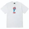 HUF Cap No Cap S/S Tee - White