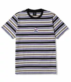 HUF Cheshire Stripe Knit Top - Black -Huf Winkel huf cheshire stripe knit top black 2