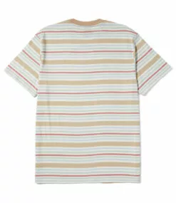 HUF Cheshire Stripe Knit Top - Cream 10 HUF Cheshire Stripe Knit Top - Cream -Huf Winkel huf cheshire stripe knit top cream 3