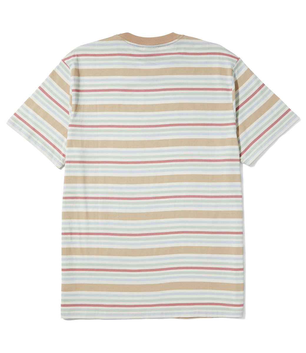HUF Cheshire Stripe Knit Top - Cream 4 HUF Cheshire Stripe Knit Top - Cream - Afbeelding 4