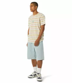 HUF Cheshire Stripe Knit Top - Cream 13 HUF Cheshire Stripe Knit Top - Cream -Huf Winkel huf cheshire stripe knit top cream 6