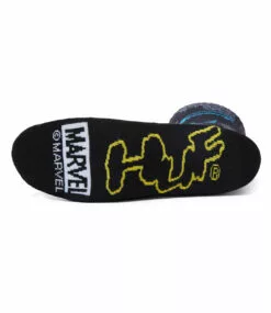 HUF City Prowling Crew Sock - Black -Huf Winkel huf city prowling crew sock black 2