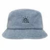 HUF Crown Polar Fleece Bucket Hat - Steel Grey